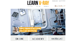 Desktop Screenshot of learnvray.com