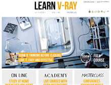 Tablet Screenshot of learnvray.com